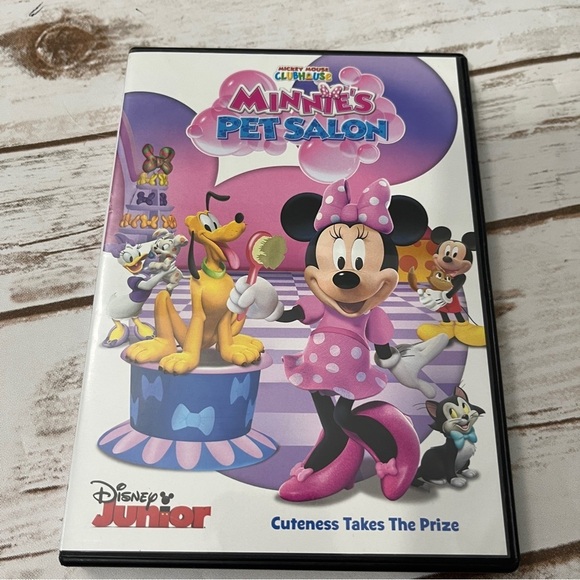 Minnie Mouse DVD‎ Minnie’s Pet Salon Disney JR - Picture 1 of 4